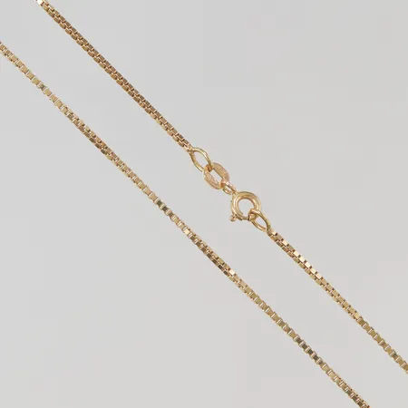 Kedja Venezia 40cm bredd 1mm 18K 4,9g.