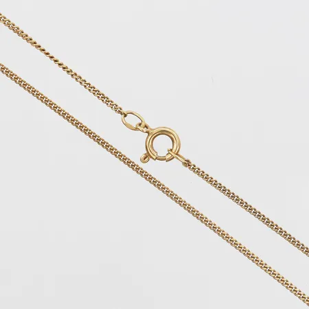 Kedja Pansar längd 37cm, bredd 1,5mm, 18K. Vikt: 2,6 g