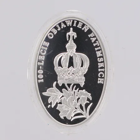 Samlarmynt, Narodowy Bank Polski, år 2017, certifikat, etui, box, 925/1000 silver Vikt: 10 g
