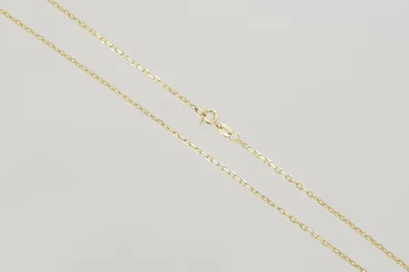 Halskedja ankar längd 50,5 cm, bredd 1,5 mm, 18K Vikt: 4,6 g