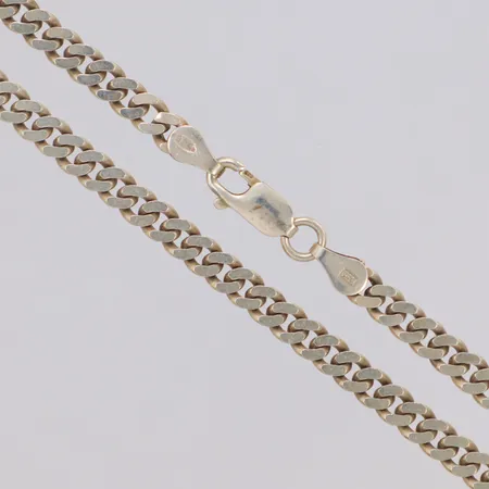 Kedja Pansar längd 43,5cm, bredd 4mm, 925/1000 silver Vikt: 15,7 g