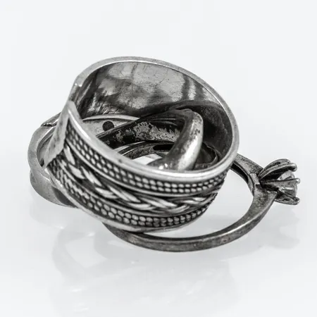 Diverse defekt silver 925/1000 15,3g.