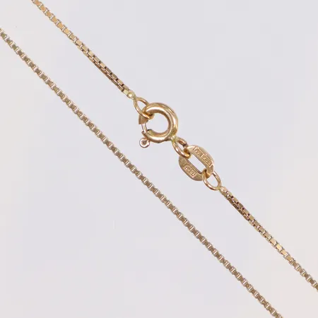 Halskedja Venezia, längd 42,5cm, bredd 1mm, 18K Vikt: 2,4 g