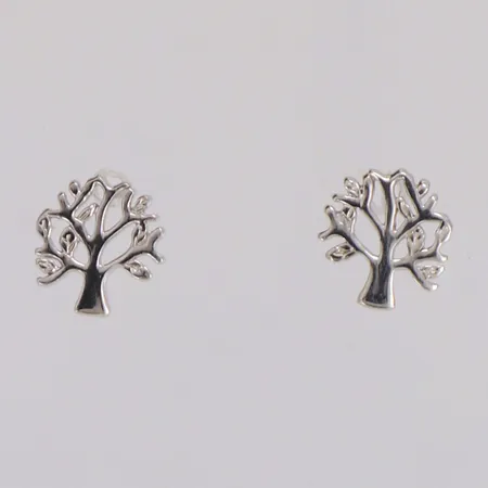 Örhängen Ø8mm, snurrebussar saknas, 925/1000 silver Vikt: 0,8 g