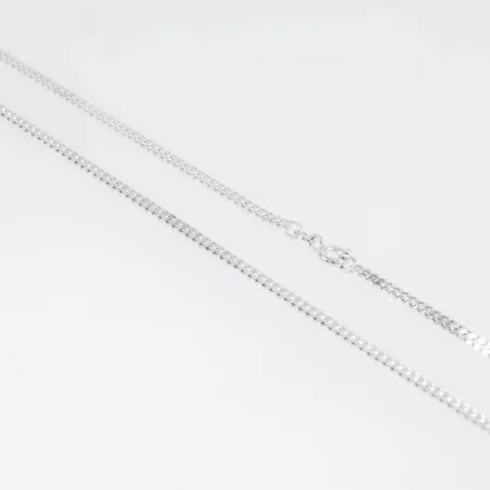 Kedja Pansar 50cm bredd 2,5mm, silver 925/1000 7,7g.