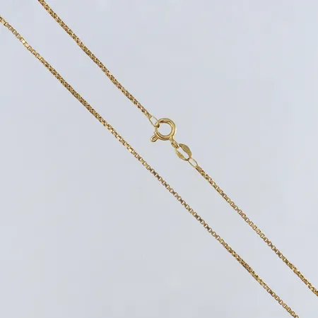 Kedja Venezia längd 44,5cm bredd 1,2mm 18K. Vikt: 3,9 g
