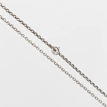 Kedja Ärtlänk längd 64,5cm, bredd 1mm, 830/1000 Silver. Vikt: 5,3 g