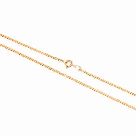 Kedja Pansar längd 45cm bredd 1,9mm, fint skick, 18K 6,3g.