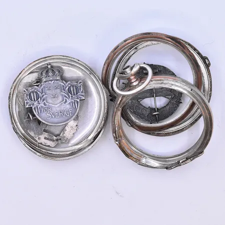 Diverse silver, silver 800-830/1000. Vikt: 81,1 g