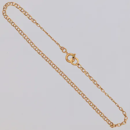 Armband Bismarck längd 20cm, bredd 2mm, 18K Vikt: 1,5 g