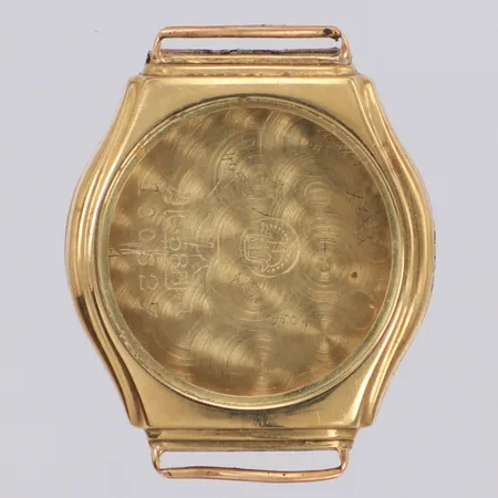 Klockboett, 26x22mm, gravyr, 14K Vikt: 2,9 g