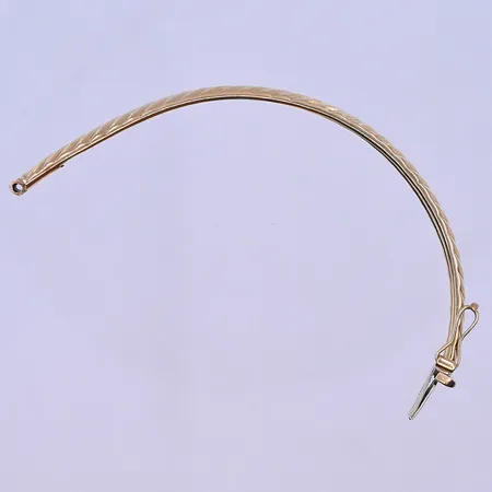 Armring del, 14K. Vikt: 7,4 g
