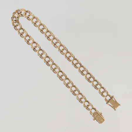 Armband 19,5cm slitet 18K 8,9g.
