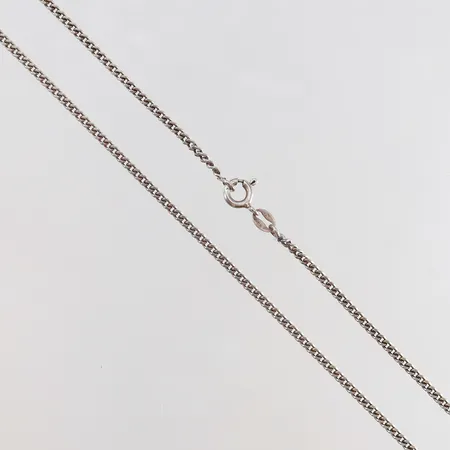 Kedja Pansar längd 45,5cm bredd 2mm GHA Silver 925/1000. Vikt: 5,2 g
