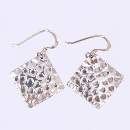Ett par örhängen 33x21mm 925/1000 silver  Vikt: 3,2 g