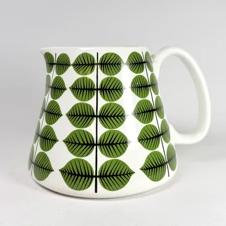 Kanna Berså, Gustafsberg, Stig Lindberg, höjd 12cm, bruksslitage, repor förekommer