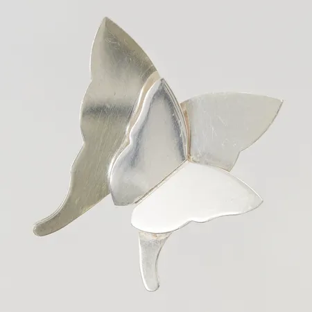 Ring Efva Attling "Miss Butterfly" stl:18¼ bredd 39x37mm, 925/1000 Silver 16,1g.