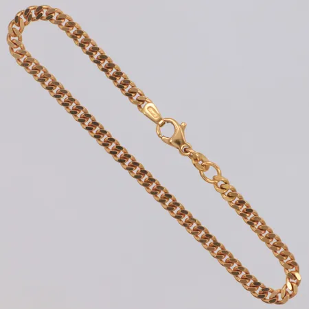 Armband Pansar längd 17,5cm, bredd 3,5mm, Unoaerre, 18K Vikt: 7,7 g