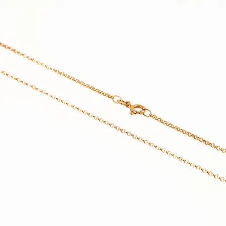 Kedja Ärtlänk 41cm bredd 1,5mm, 18K 3,1g.