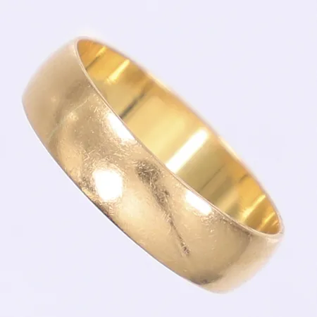Ring slät stl:17¼ bredd 5mm 21K Vikt: 3,3 g