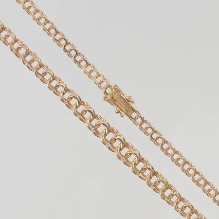 Collier Bismarck 46cm bredd 4-6mm 18K 14,5g.