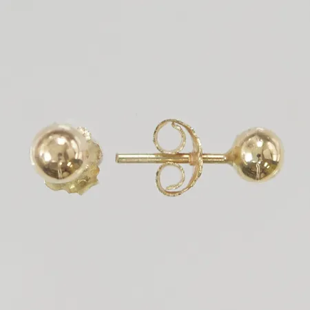 Örhängen 5mm 14K 0,9g.