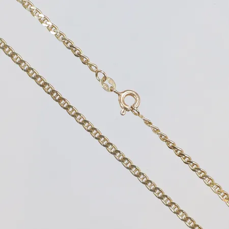 Halskedja Pansar, längd 81cm, bredd 2mm, 14K Vikt: 10,8 g