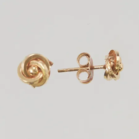 Örhängen 6mm 18K 0,6g.