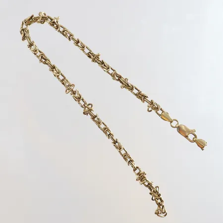 Armband defekt 14K. Vikt: 4,4 g