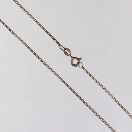 Kedja Pansar längd 40,5cm bredd 1,74mm Silver 925/1000.  Vikt: 2,1 g