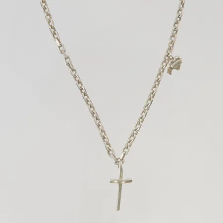 Collier Efva Attling "Tro & Kärlek" 42cm, 925/1000 Silver 18,2g.