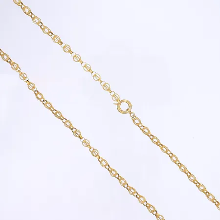Halskedja 80cm bredd 5mm bruksslitage 18K Vikt: 30,5 g