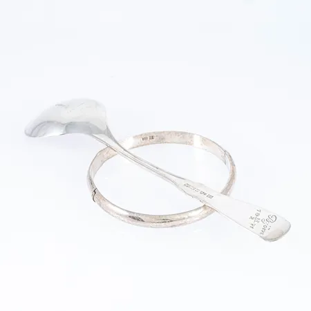 Diverse defekt / graverat silver 830/1000 Vikt 36,6g Vikt: 36,6 g