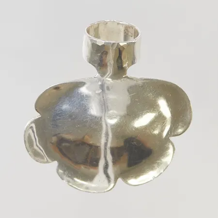 Ring Anna-Stina Åberg stl:18¾ bredd 62x62mm, år 1977, 925/1000 Silver 38,3g.