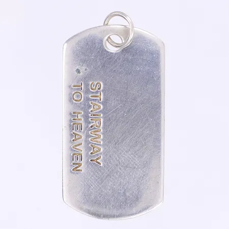Hänge "Stairway to Heaven" 39x19mm 925/1000 silver Vikt: 6,1 g