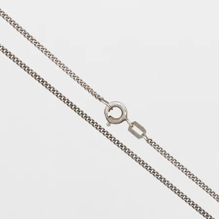 Kedja Pansar längd 61cm, bredd 1mm, Silver. Vikt: 3 g