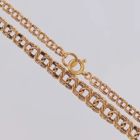Collier doserad Bismarck längd 46cm, bredd 4-5,5mm,  Vikt: 10,1 g
