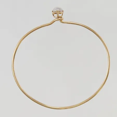 Armband 64x57mm bredd mm odlad pärla 18K 8,5g.