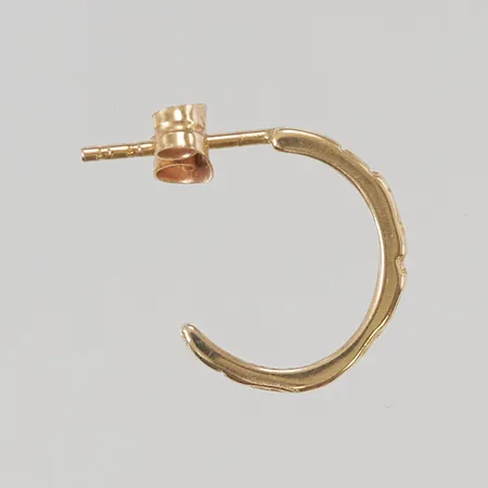 Udda örhänge 14mm 18K 1,1g.