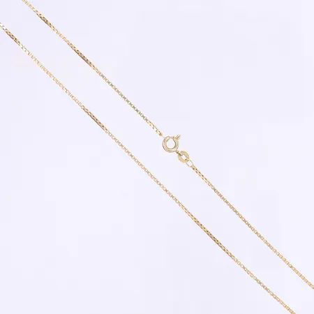 Halskedja Venezia 51,5cm bredd 1mm 18K Vikt: 5,3 g