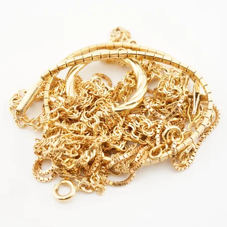 Diverse guld, 18k Vikt: 30,5 g
