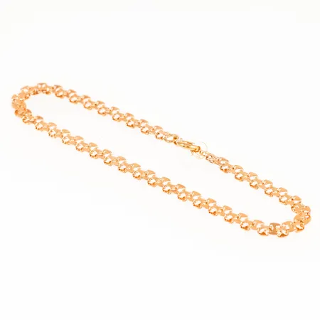 Armband längd 18 cm bredd 3,3 mm 2,3g 18K.