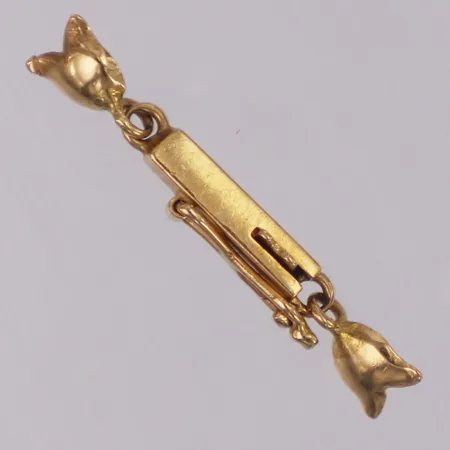 Lås till kedja längd ca 22mm Guldvaruaktiebolaget 18K  Vikt: 0,6 g