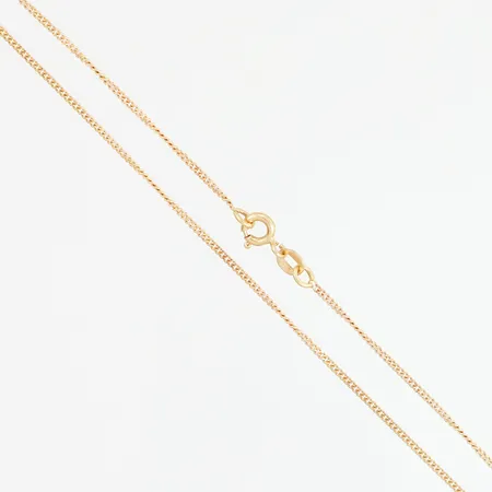 Kedja Pansar 38cm, bredd: 1,2mm,18K Vikt: 2,4 g