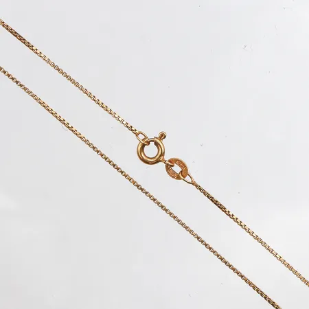 Kedja venezia, 38cm, bredd: 0,9mm, 18K Vikt: 2,3 g