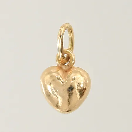 Hänge hjärta 12x7,2mm 18K Vikt: 2,2 g