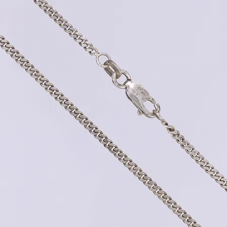 Halskedja pansarlänk längd 60cm bredd 2mm silver 925/1000 Vikt: 7,3 g