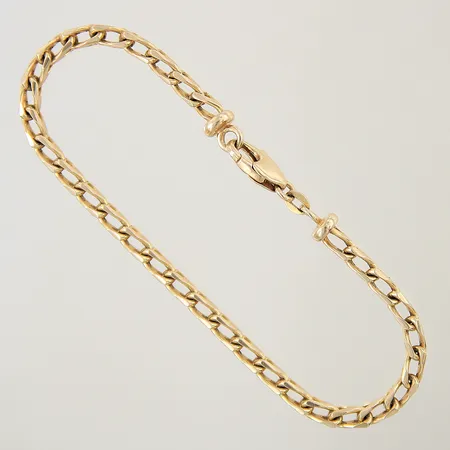 Armband längd 20,5cm bredd 3,5mm 14K Vikt: 13,2 g