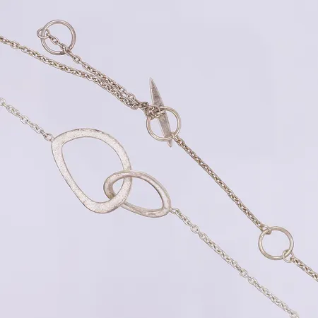 Collier med integrerat hänge Drakenberg längd ca 52cm silver 925/1000 Vikt: 13,5 g