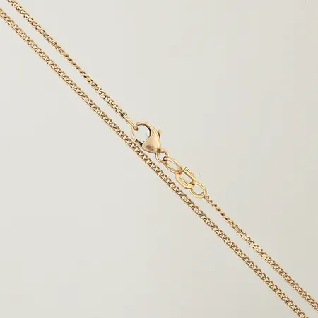 Kedja Pansar GFAB längd 52,5cm bredd 1,4mm 18K Vikt: 4,3 g